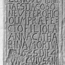 Grabplatte Anna Katharina Neuffer