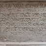 Gruftplatte für den General Jakob Mack Duwall und seine Ehefrau Anna von Berg