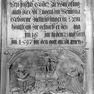 Grabinschrift für Joseph Goder und seine Ehefrau Benigna, geb. Dietrichinger, auf einem Epitaph