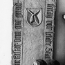 Grabplatte des Peter Scherer aus Ranstadt 