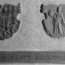 Grabplatte Helena Gräfin von Hohenlohe, Detail